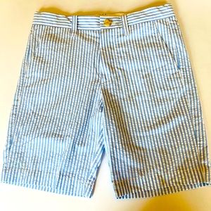 Crewcuts Seersucker Shorts Blue Classic and Preppy Size 6 Kids